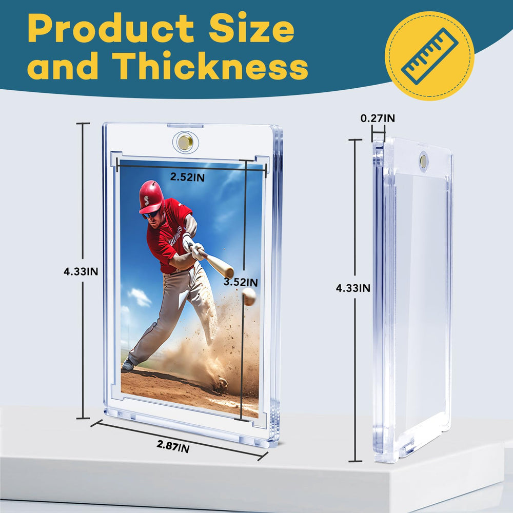 ZENOWICK card holder with UV coating protects cards from fading while displayed.
