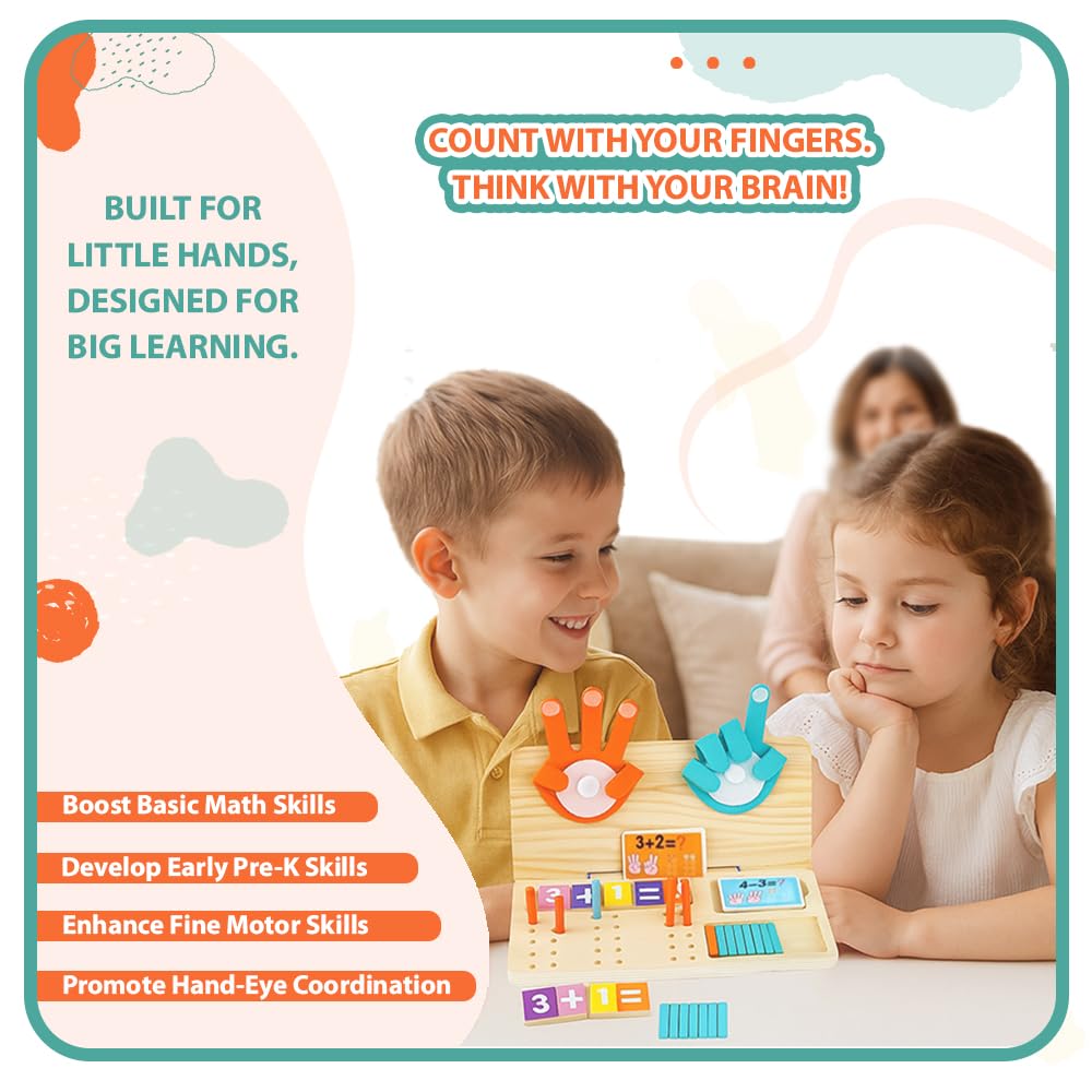 Zensooth wooden pen supports writing practice during math activities