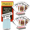Zentious Pinochle cards two decks for uninterrupted game nights.