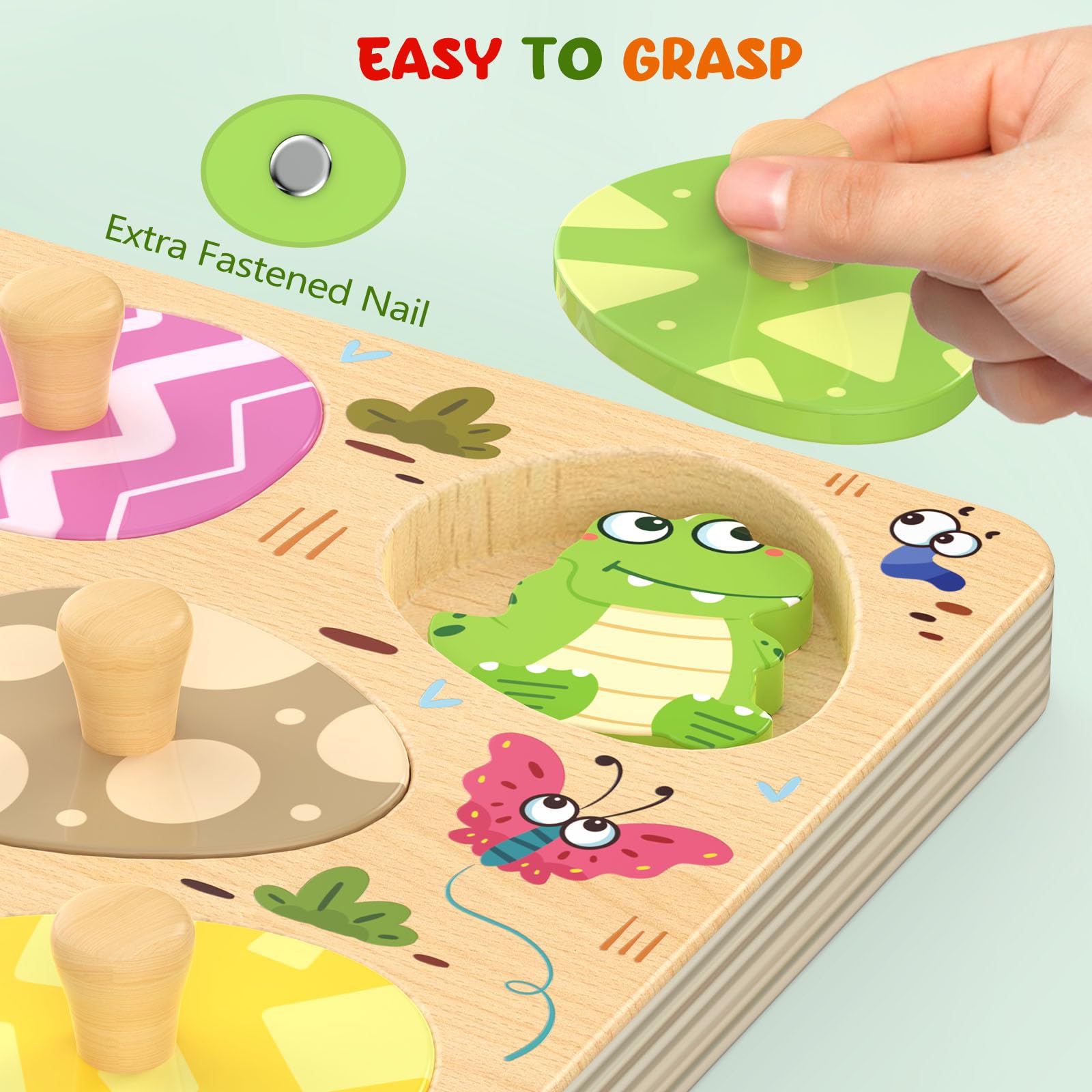 Zeoddler eco-friendly wood with child-safe materials for gentle play