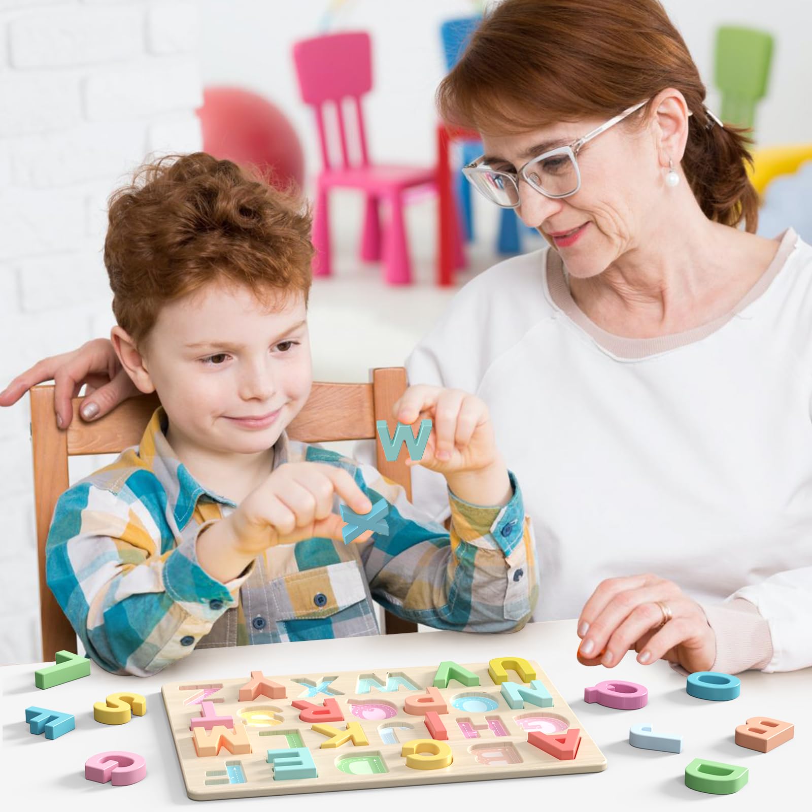 Zeoddler gift wooden puzzle birthday holiday suggests thoughtful present for young learners.