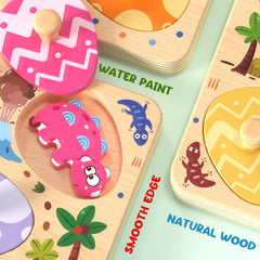 Zeoddler 8-pcs puzzle set designed for curious minds and in-home play.