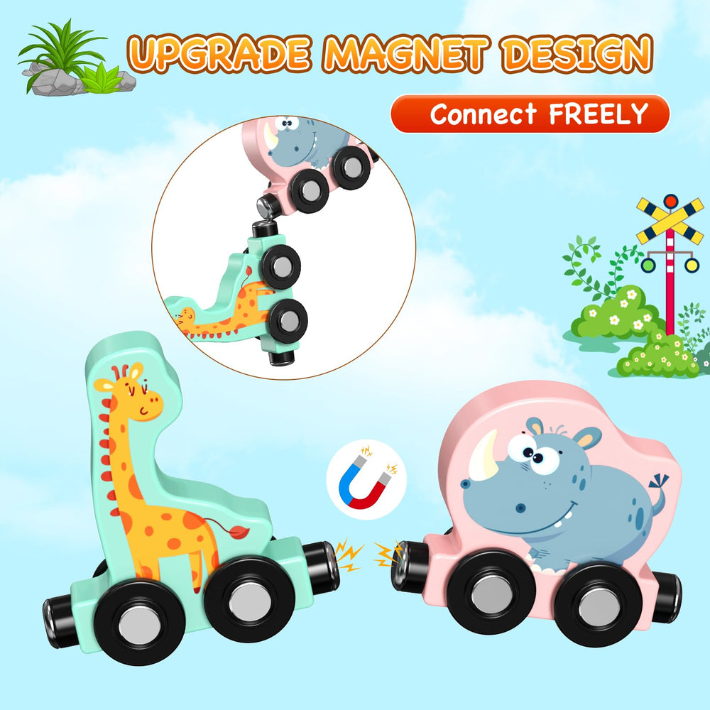 Zeoddler magnetic connection system supports hands-on problem solving.