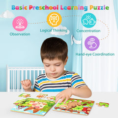 Zeoddler pig puzzle encourages tactile exploration and cognitive growth.