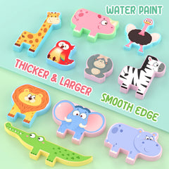 Zeoddler safe, durable wood blocks designed for daily toddler play