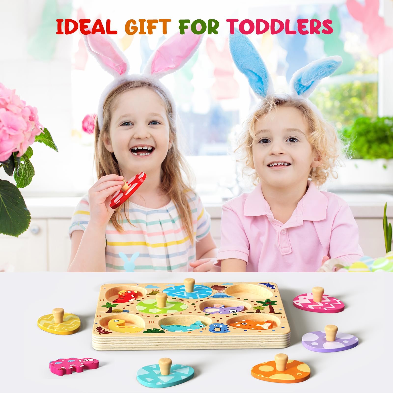 Zeoddler dinosaur toys in egg shells show durable construction for everyday use.