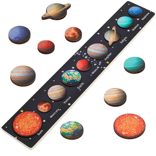 Zeoddler Solar System Puzzle Sun: tactile exploration of the solar system
