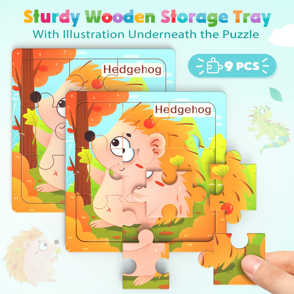 Zeoddler hippopotamus puzzle encourages spatial awareness and concentration in preschoolers