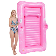 Zeraty multipurpose raft serves as a personal pool, pet cooling, or photo prop.