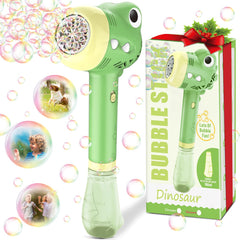 Zerhunt bubble machine for kids outdoors creating colorful bubbles