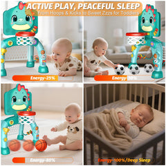 Zerhunt Dino Sports Center music sounds reward each score