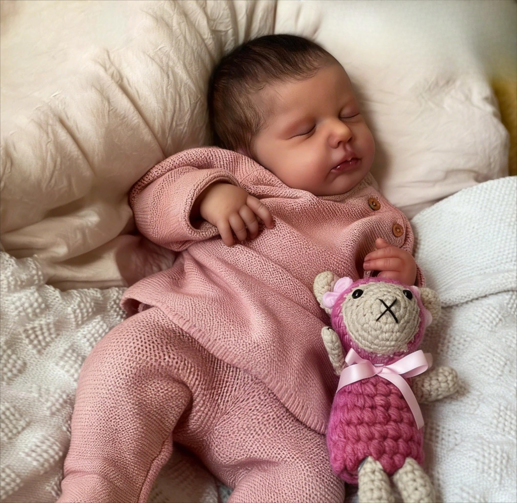 Zero Pam Reborn doll accessories pack includes pacifier and bottle for nurturing play.