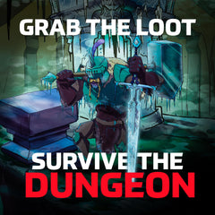 Zero Strategy Games Shuffle Dungeons compact box fits travel and quick sessions.