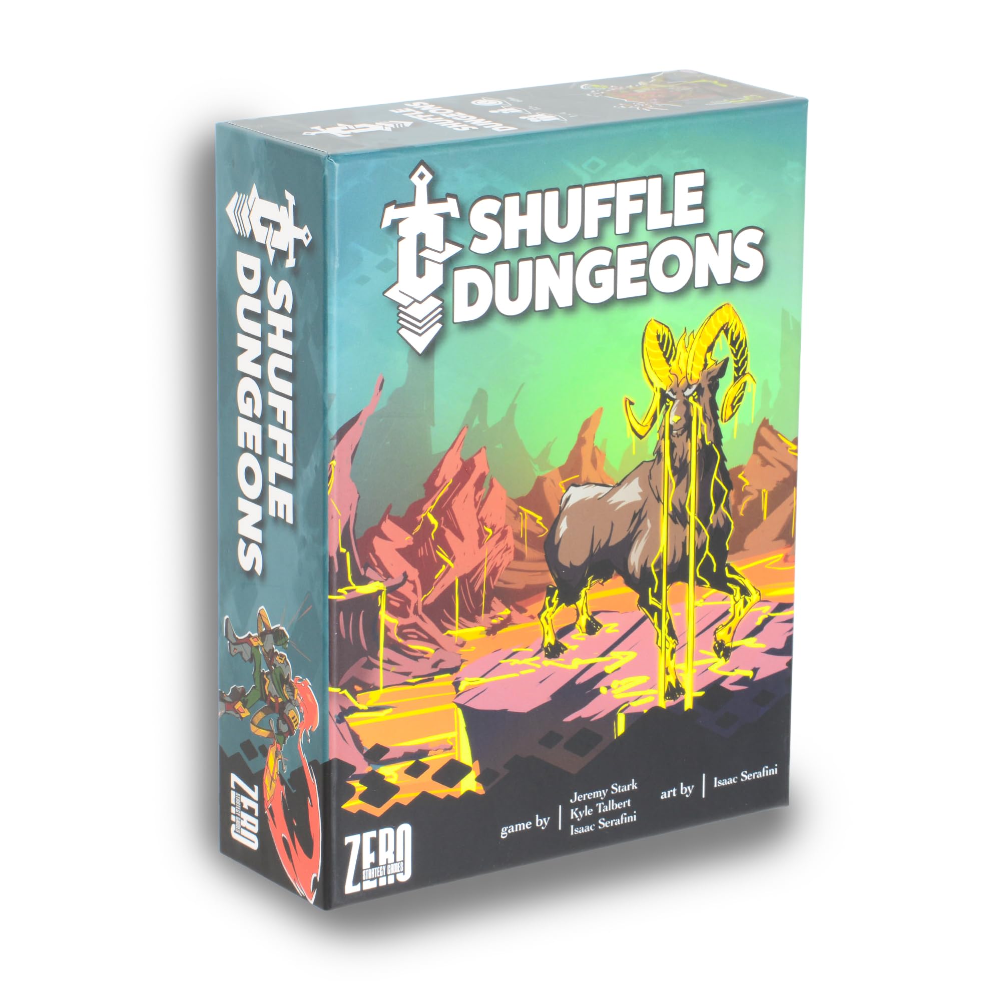 Zero Strategy Games Shuffle Dungeons modular tiles create dynamic dungeon layouts for every session.