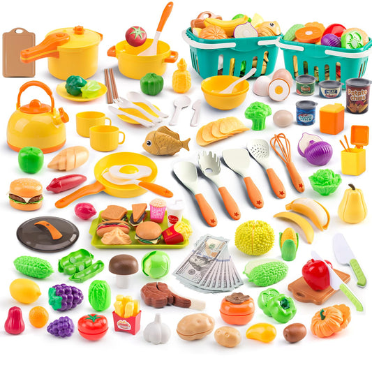 Zero Zoo 240Pcs pans and pots for imaginative cooking play
