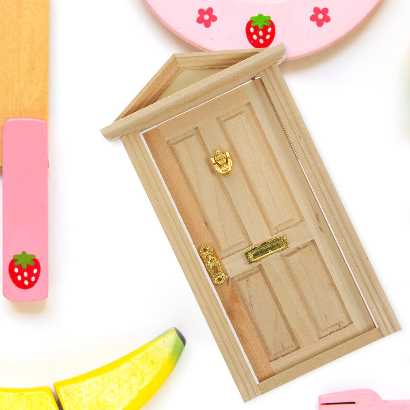 Zerodeko DIY dollhouse door for crafts and displays