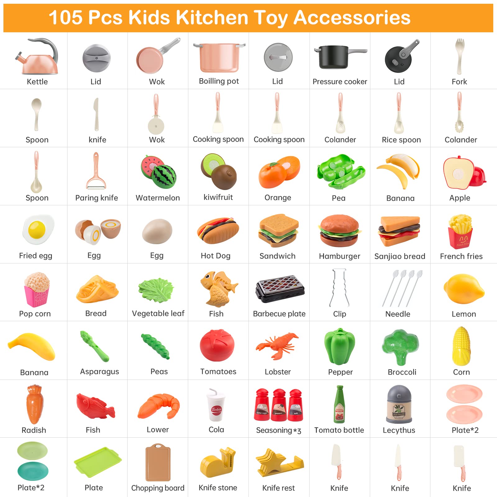Zero Zoo pressure cooker kitchen station invites kids to pretend cook along.