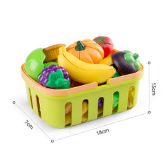 Zero Zoo realistic fruits and vegetables for color-rich pretend meals