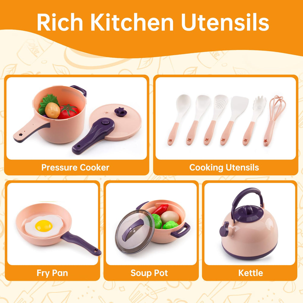 Zero Zoo durable set ensures safe, years of creative cooking play.