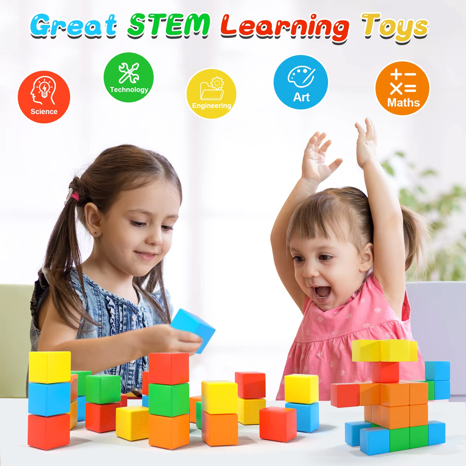 Zerxona educational toys encourage hands-on learning and pattern creation.