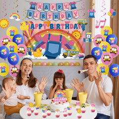 Zestoluxe party photo area helps capture memories with a coordinated backdrop