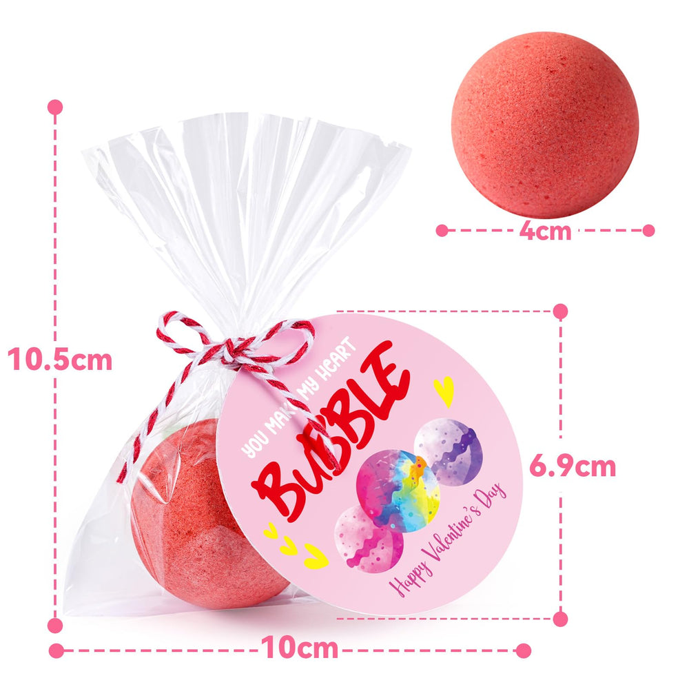 Zesua bubble bath textures and festive gift tags ready for gifting.