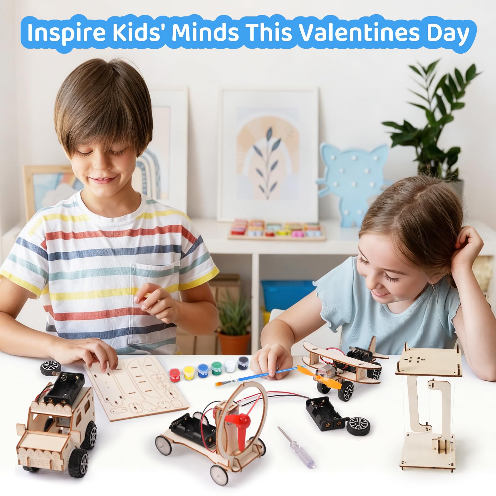 Zesua valentines cards pair with each project for classroom sharing.