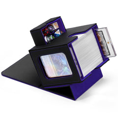 Zettokete MTG Commander Box with dual windows for quick deck ID.