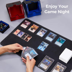 Zettokete MTG deck box microfiber lining protects cards inside