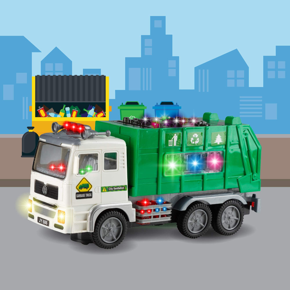 Zetz Brands recycling stickers support early environmental awareness during role play.