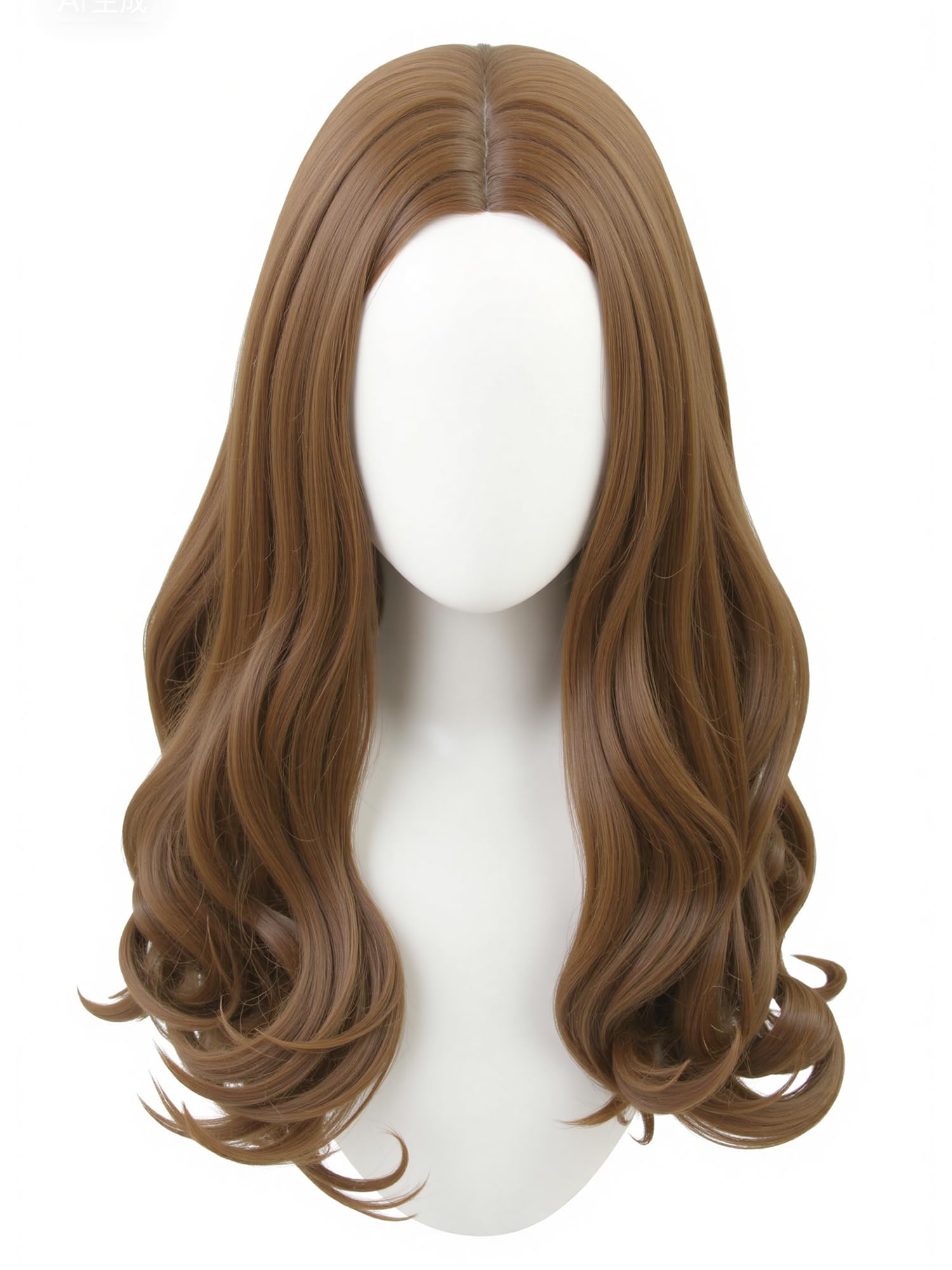ZGXYZXMY brown wig versatile style for cosplay, photoshoots, and daily wear looks.