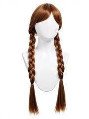 ZGXYZXMY heat-resistant synthetic fibers offer soft, natural look and easy styling.