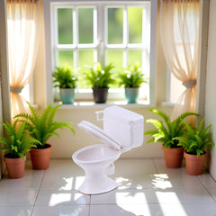 ZhangyiHot miniature bathroom toilet decor enhances creative projects and shelves.