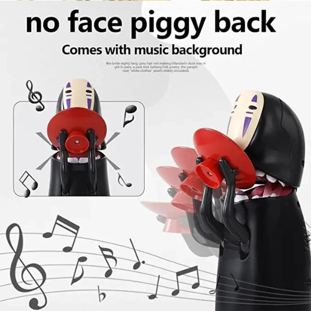 Zhanjiadm No Face Coin Bank uses ABS plastic for safety