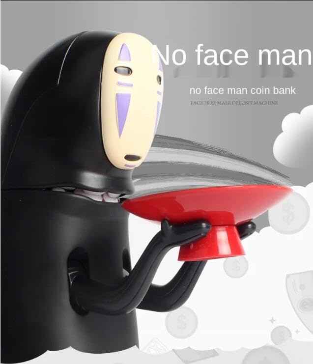 Zhanjiadm No Face Coin Bank child use scenario in kid's room