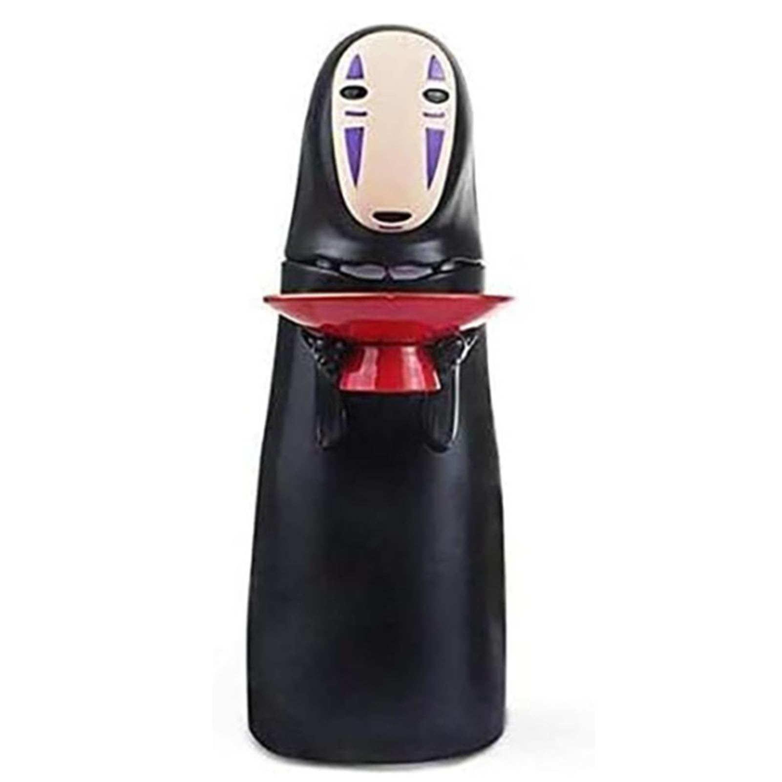 Zhanjiadm No Face Coin Bank front view, playful saving companion for kids