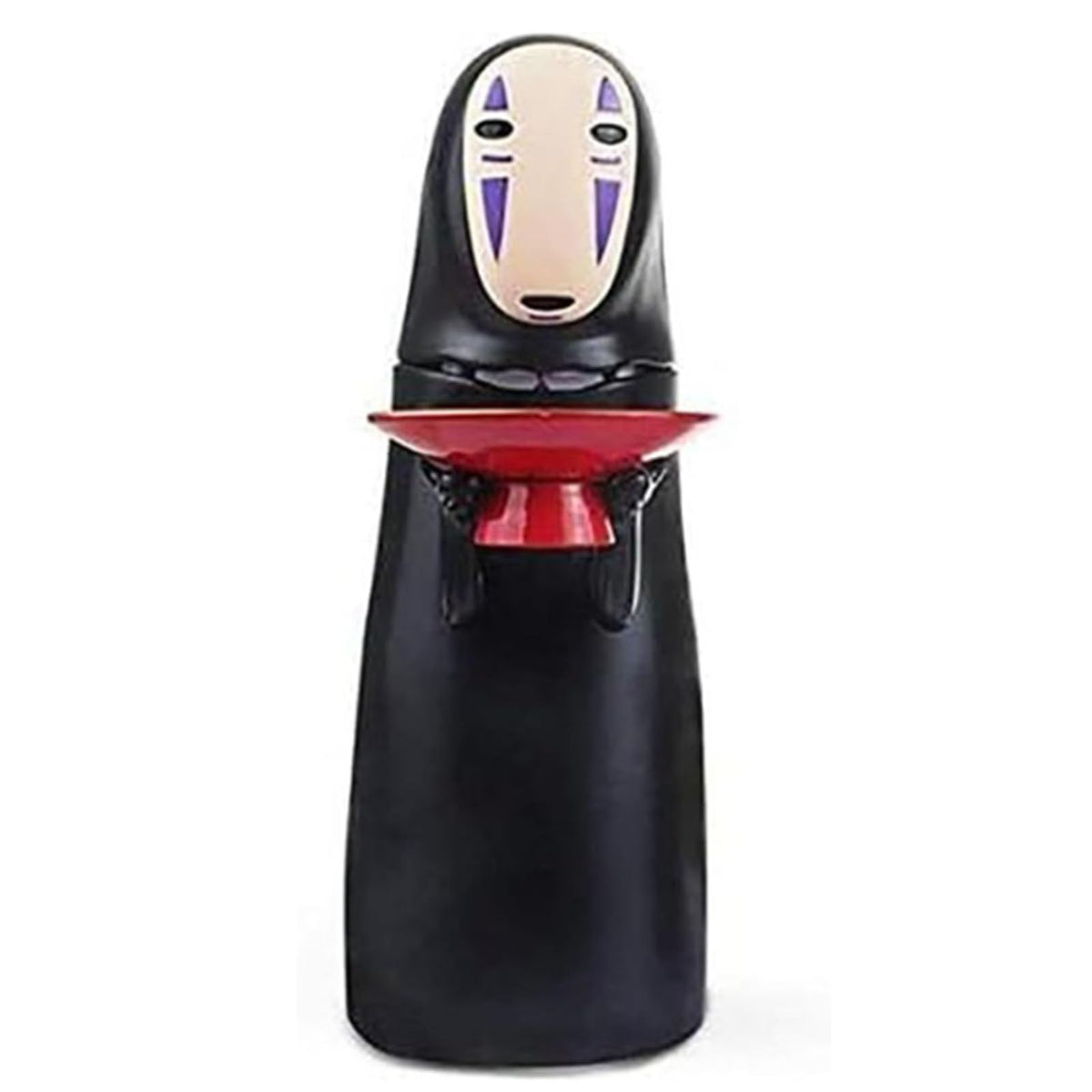 Zhanjiadm No Face Coin Bank front view, playful saving companion for kids