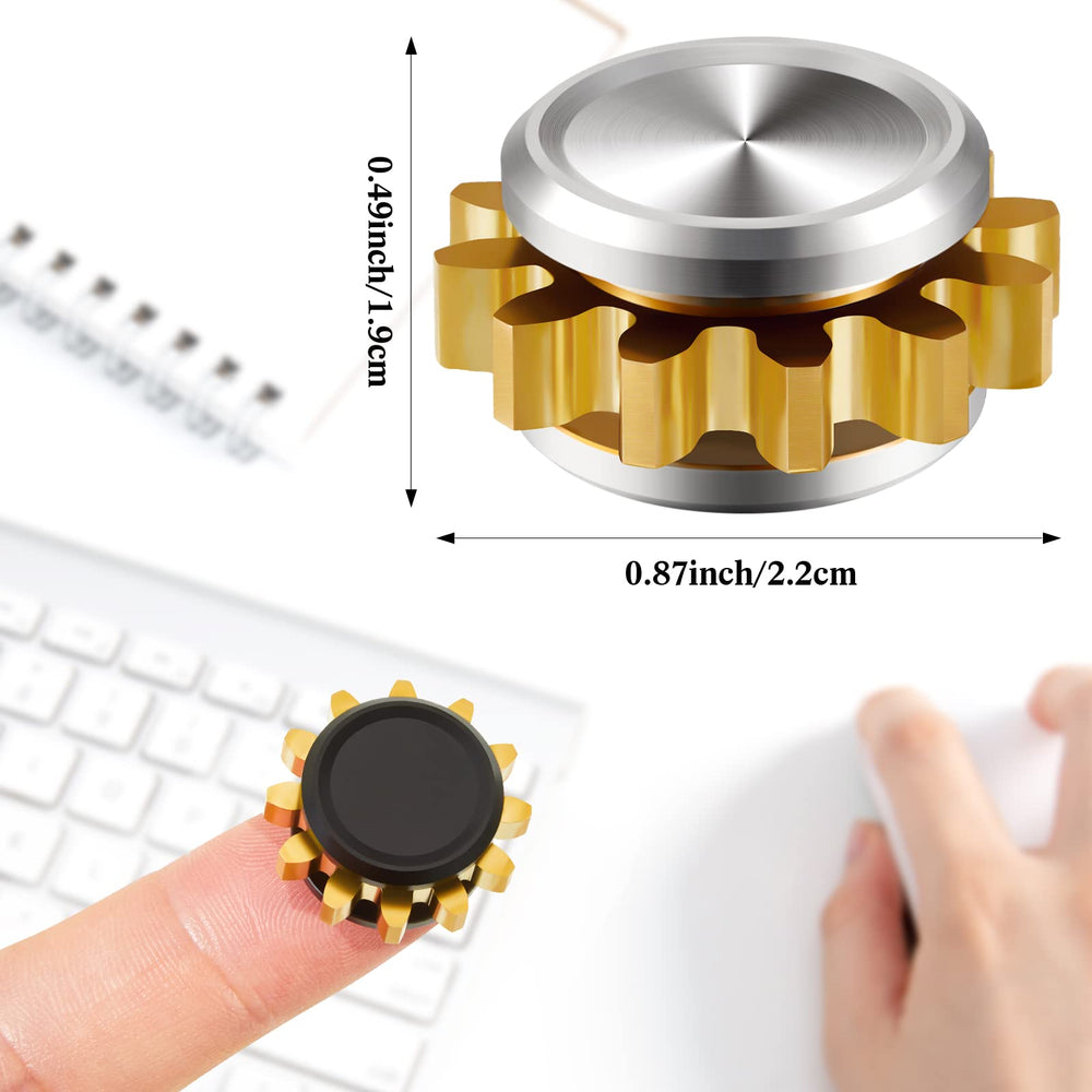 Zhanmai copper gear spinner side view shows sturdy construction for daily use