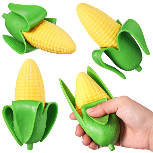 Zhanmai corn-style stretchy toy set on table, perfect for family play and stress relief