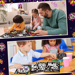 Zhanmai vibrant color options invite kids to explore tradition in art.