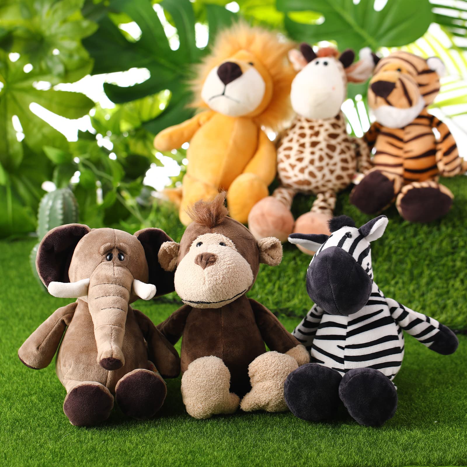 Zhanmai Safari plush packaging — preserves vacuum-packed set.