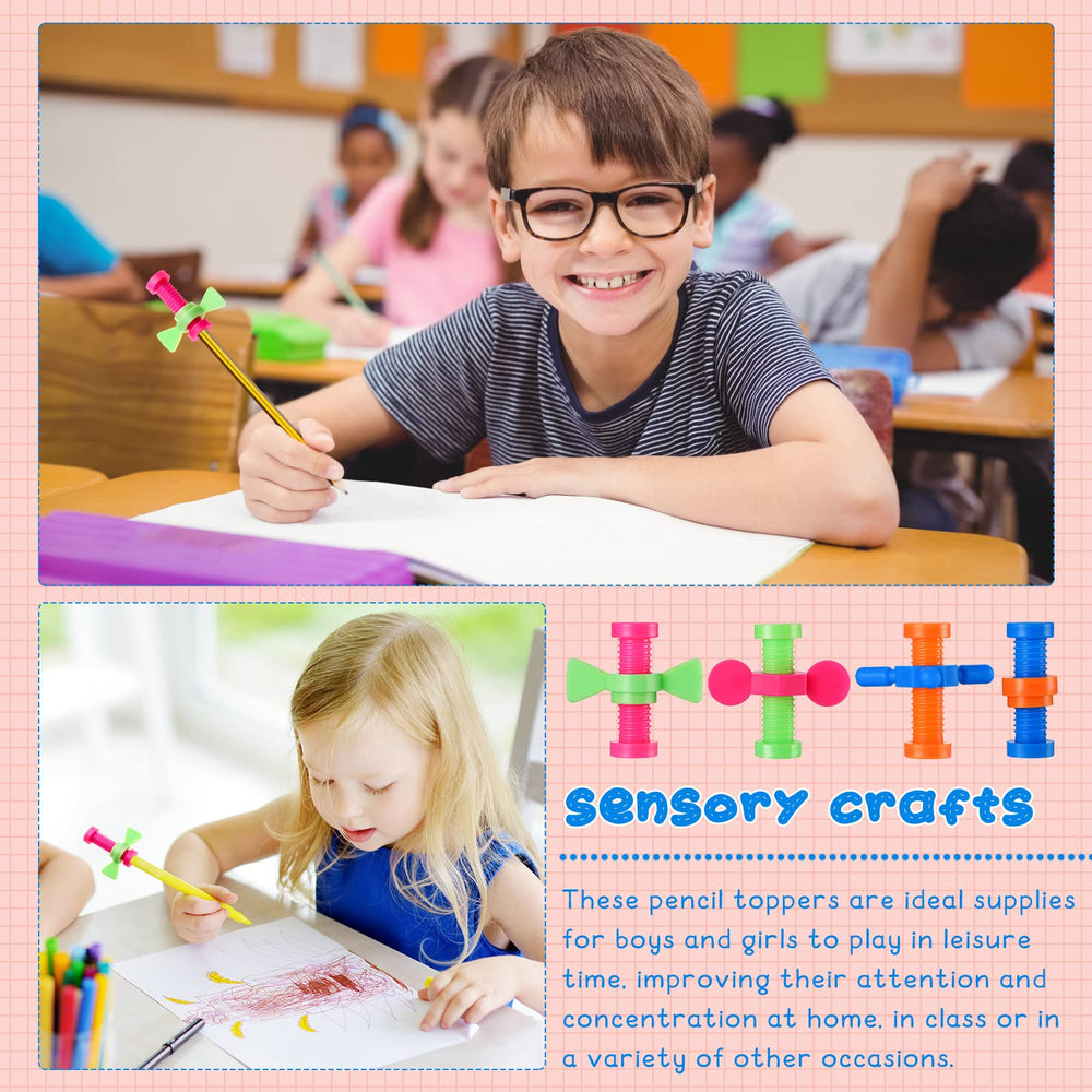 Zhanmai pencil toppers ease attention with quick movement and rotation
