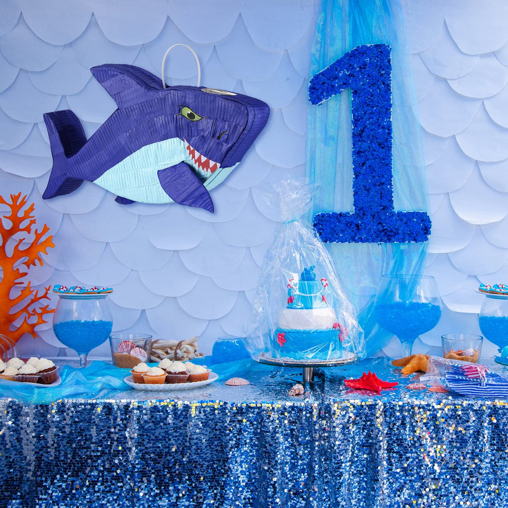 Zhanmai shark pinata decoration ideas for hanging display.