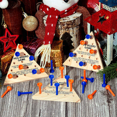 Zhanmai triangle peg board ideal for group play and family fun