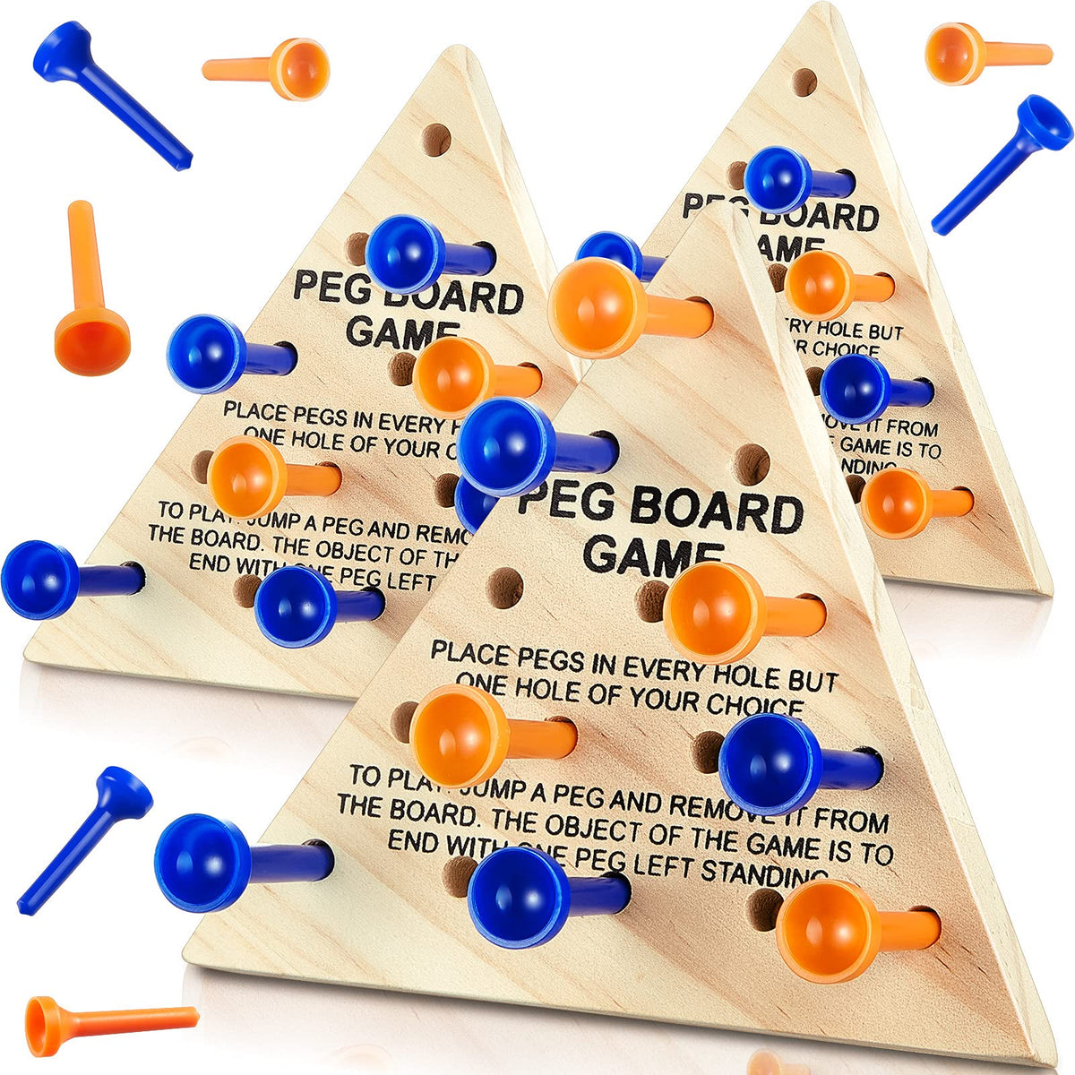 Zhanmai triangle peg board packaging shows compact travel design
