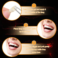 Zhanmai 15 mm fangs for detailed cosplay looks.