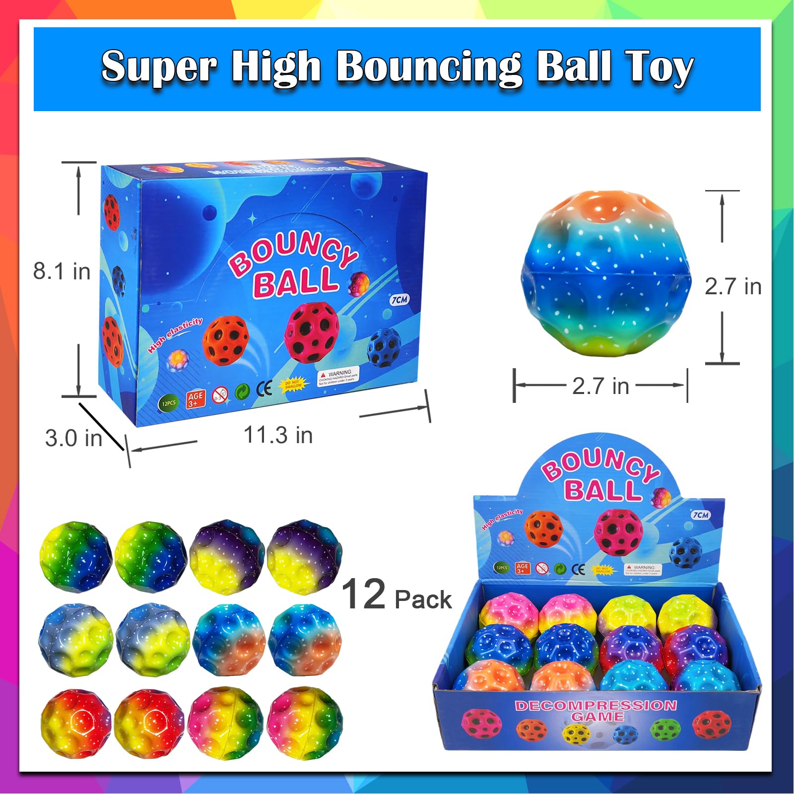 ZHEBAG foam bouncy ball demonstrates high elasticity for lively play outdoors.
