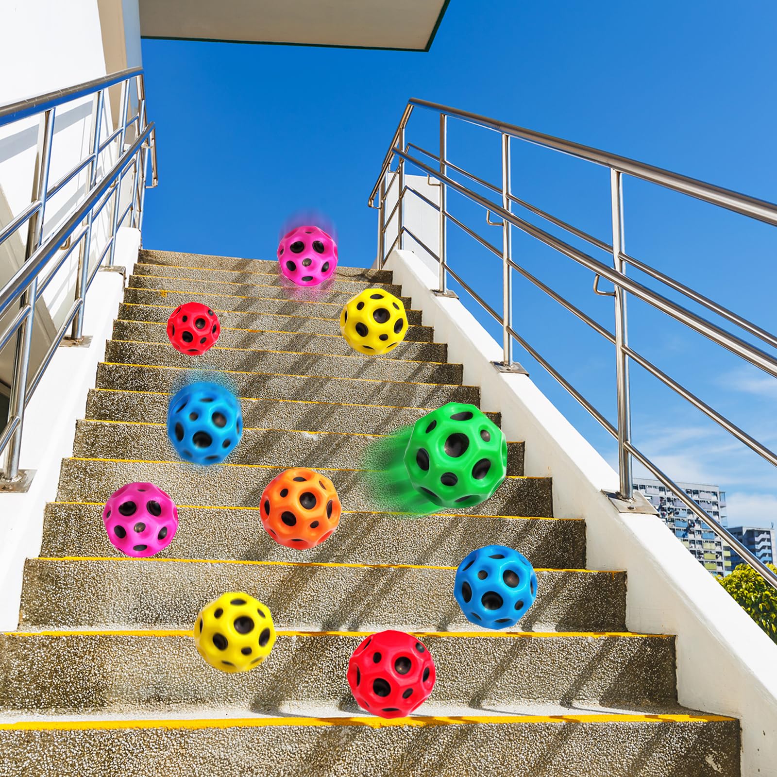 zhebags galaxy ball with pit grip for easy handling