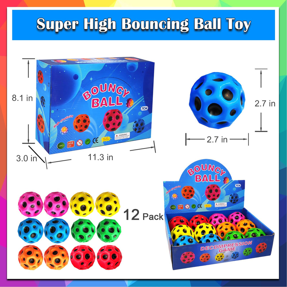 zhebags space moon ball 2.7 inch for indoor and outdoor fun