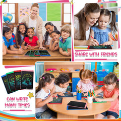 Zhehao 24-piece colorful doodle boards for shared learning and play